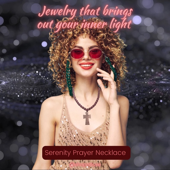 Serenity Prayer Necklace - Picture 1 of 6